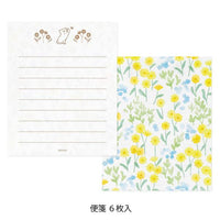 Midori Mini Letter Set with Seal - Cat view 3