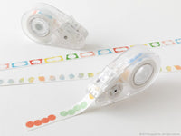 Midori Quick Tape Cutter Transparent with Masking Tape - Pattern view 2