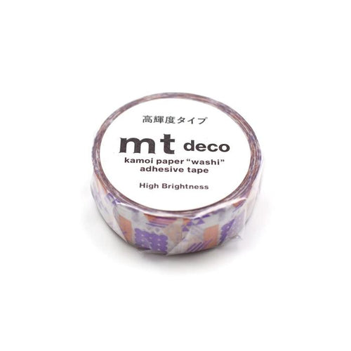 MT Masking Tape - Washi Tape - Bright Overlapping Geometry