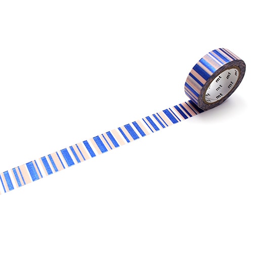 MT Masking Tape - Washi Tape - Bright Overlapping Stripes