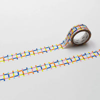 MT Masking Tape - Washi Tape - Colorful Gingham Check view 1