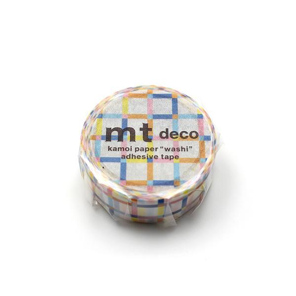 MT Masking Tape - Washi Tape - Colorful Gingham Check
