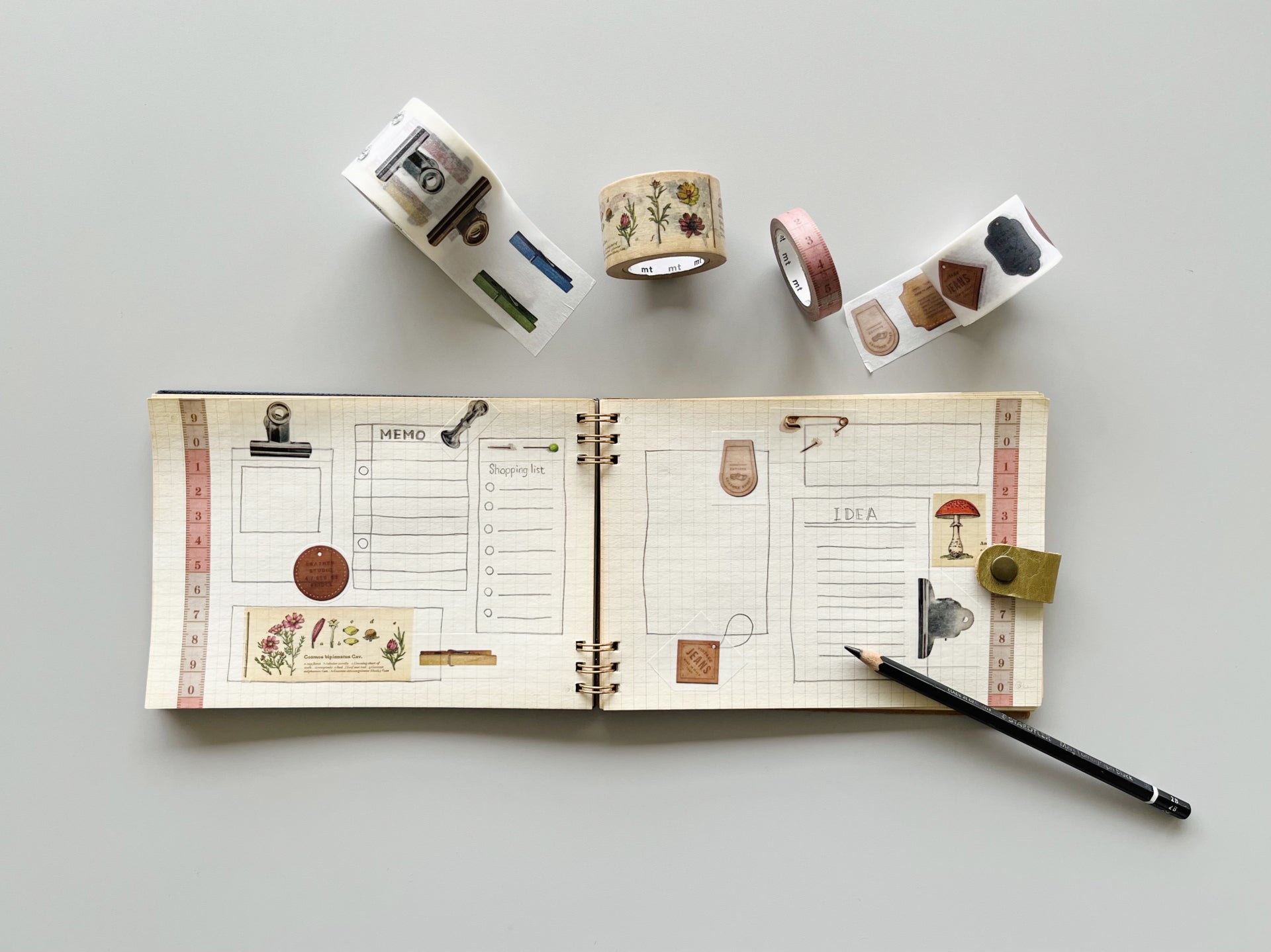 MT Masking Tape - Washi Tape - Ex Bamboo Ruler