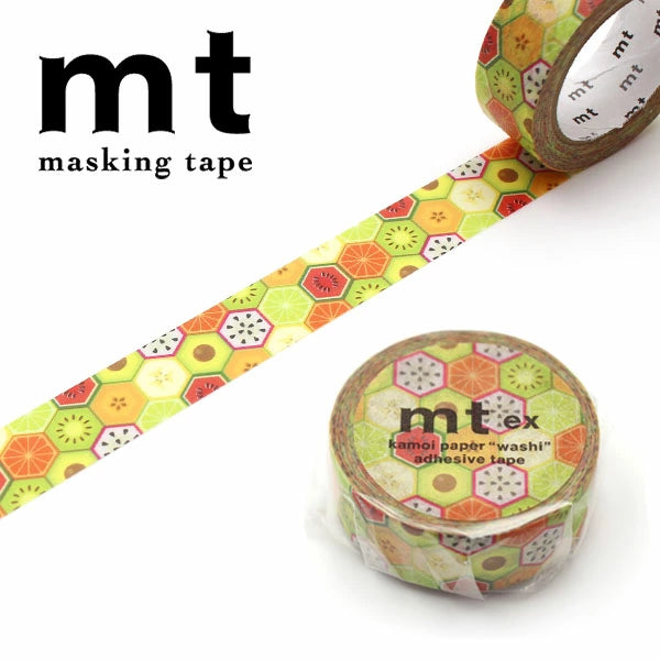 MT Masking Tape - Washi Tape - Ex Fruit Hexagon