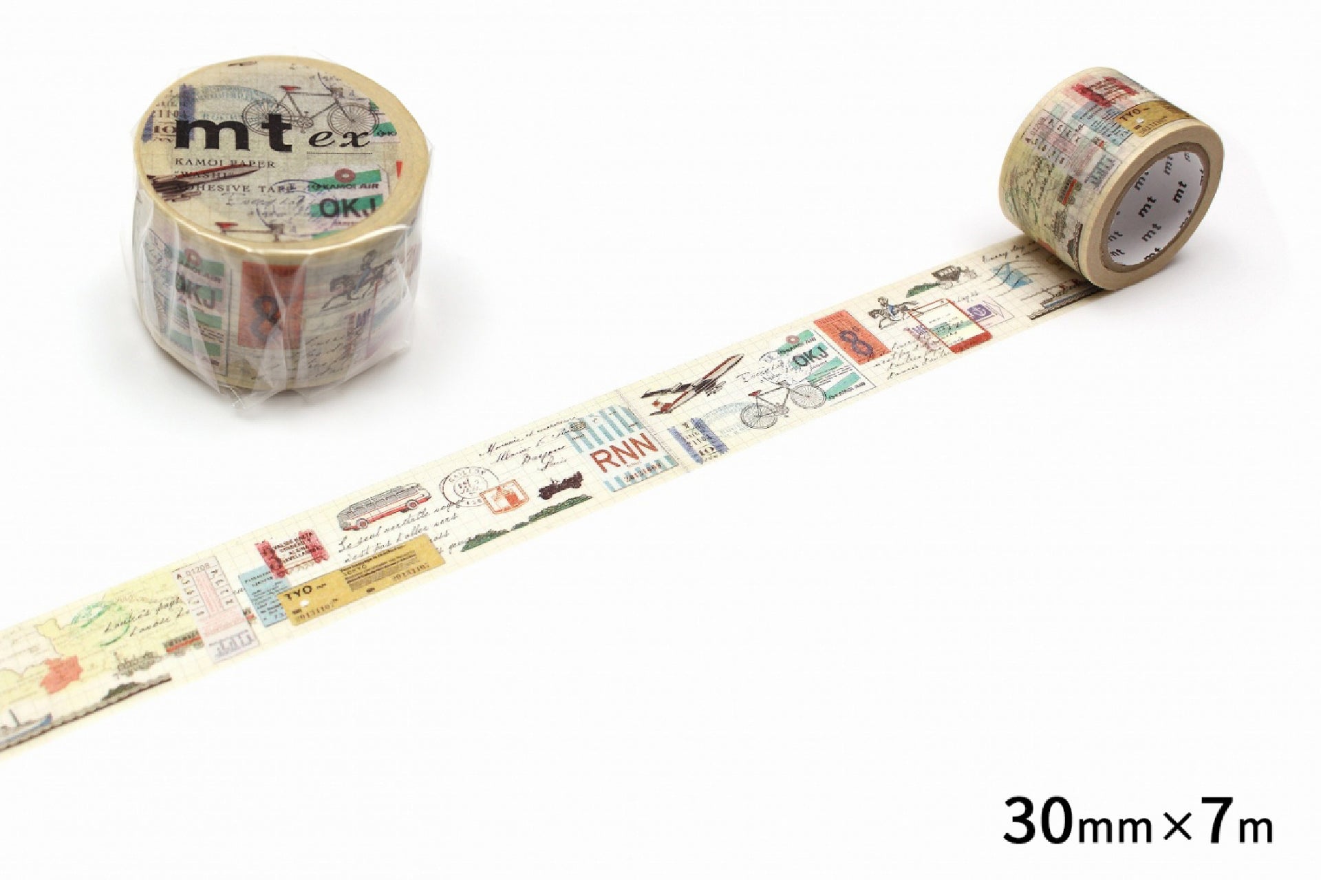 MT Masking Tape - Washi Tape - Ex Travel Vehicles
