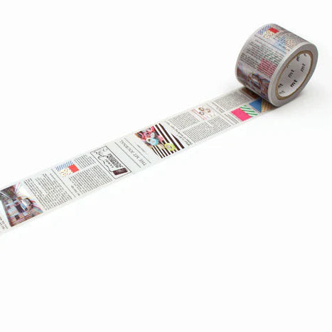 MT Masking Tape - Washi Tape - Ex Vintage Newspaper