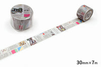 MT Masking Tape - Washi Tape - Ex Vintage Newspaper view 2