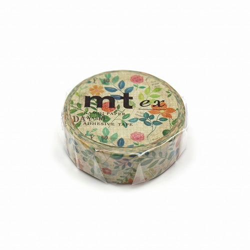MT Masking Tape - Washi Tape - Ex Watercolor Floral