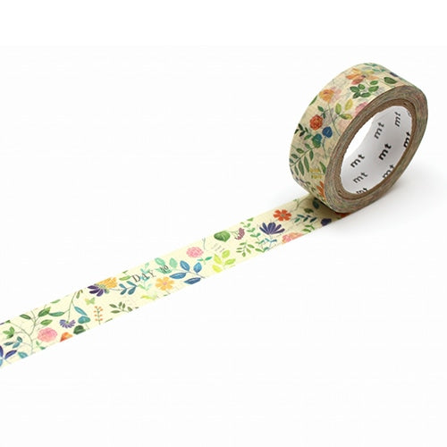 MT Masking Tape - Washi Tape - Ex Watercolor Floral