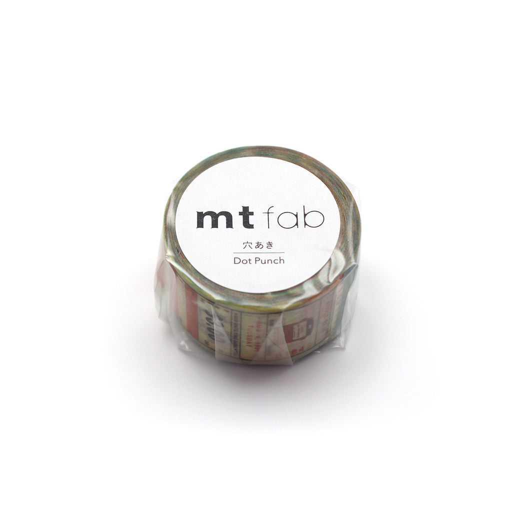 MT Masking Tape - Washi Tape - FAB Perforated Ticket