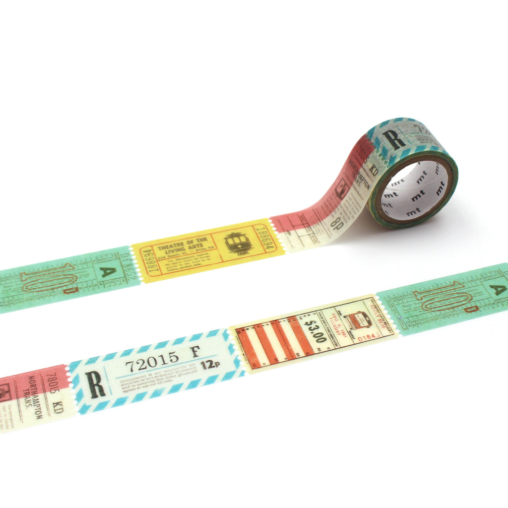 MT Masking Tape - Washi Tape - FAB Perforated Ticket