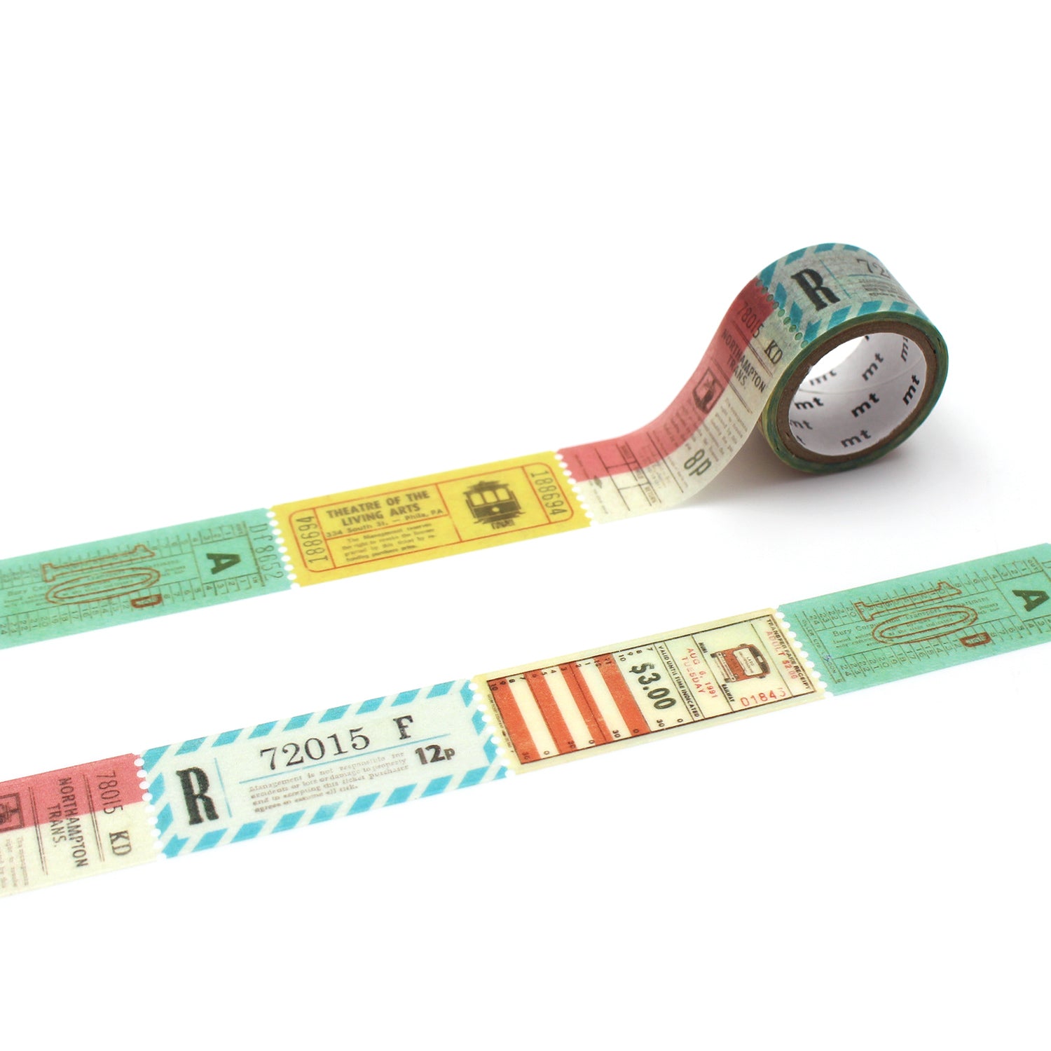 MT Masking Tape - Washi Tape - FAB Perforated Ticket