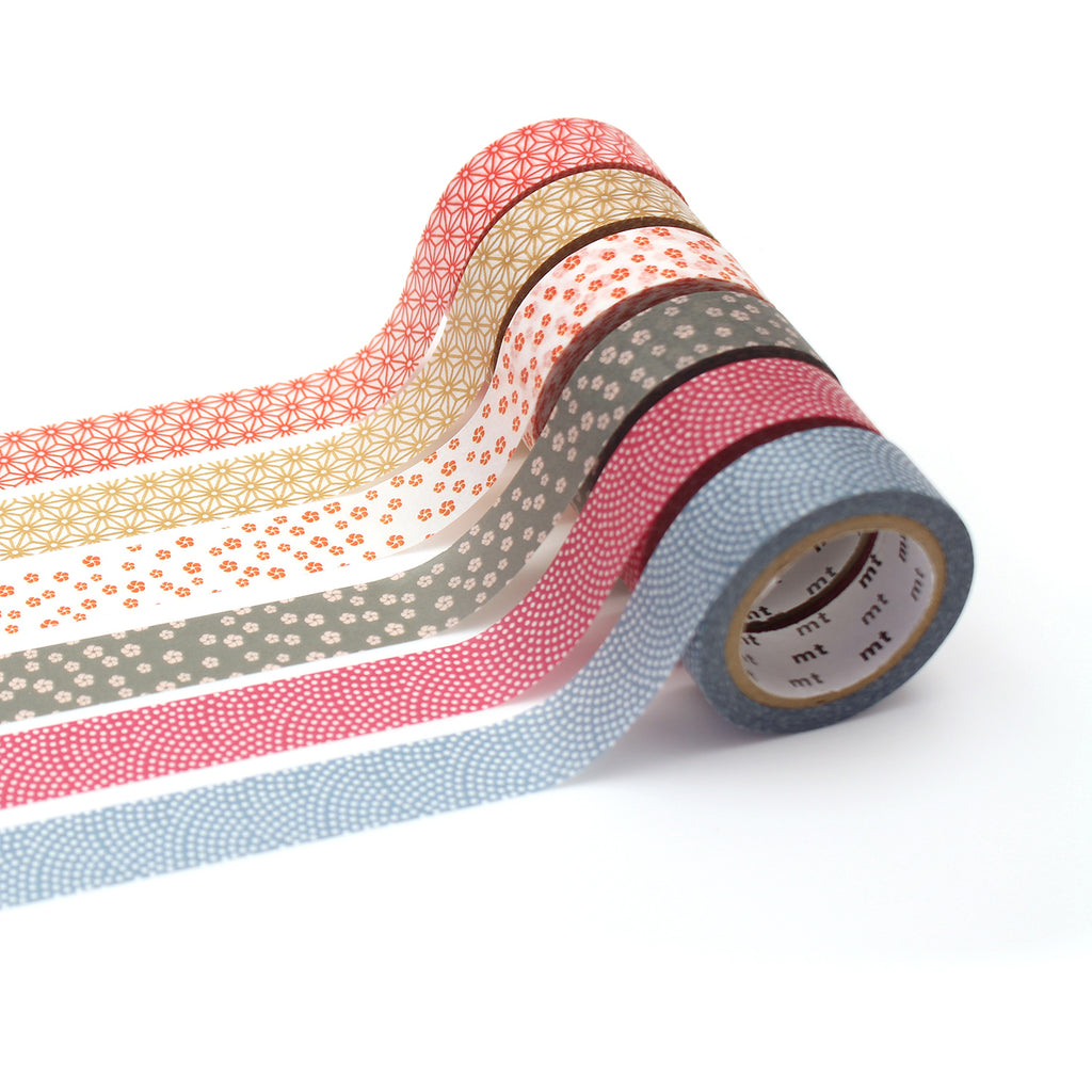 MT Masking Tape - Washi Tape - Japanese Crest Set of 6