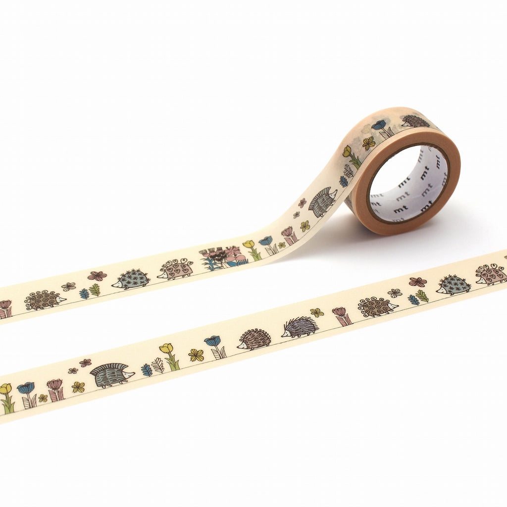 MT Masking Tape - Washi Tape - Lisa Larson Hedgehog Garden