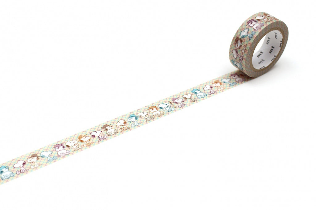MT Masking Tape - Washi Tape - Peanuts Snoopy Brothers