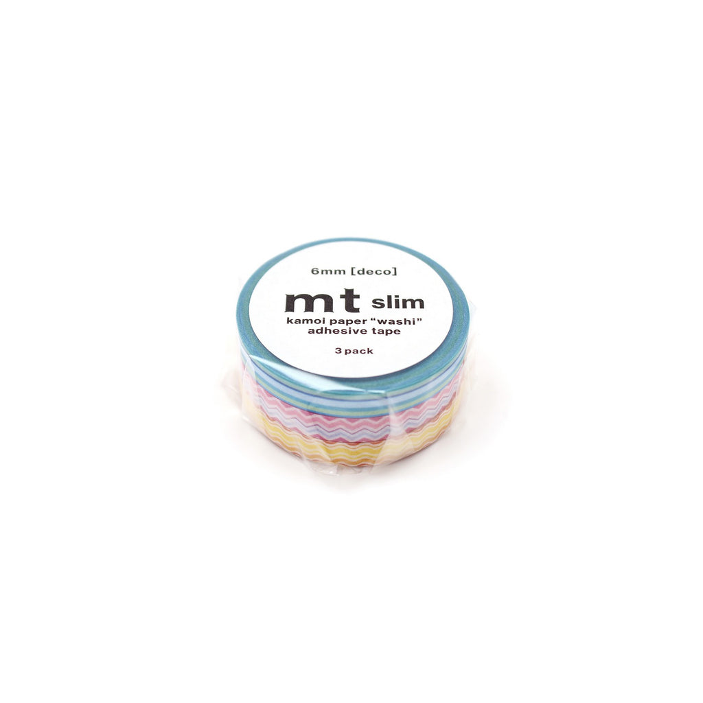MT Masking Tape - Washi Tape - Slim Deco Lines Set of 3