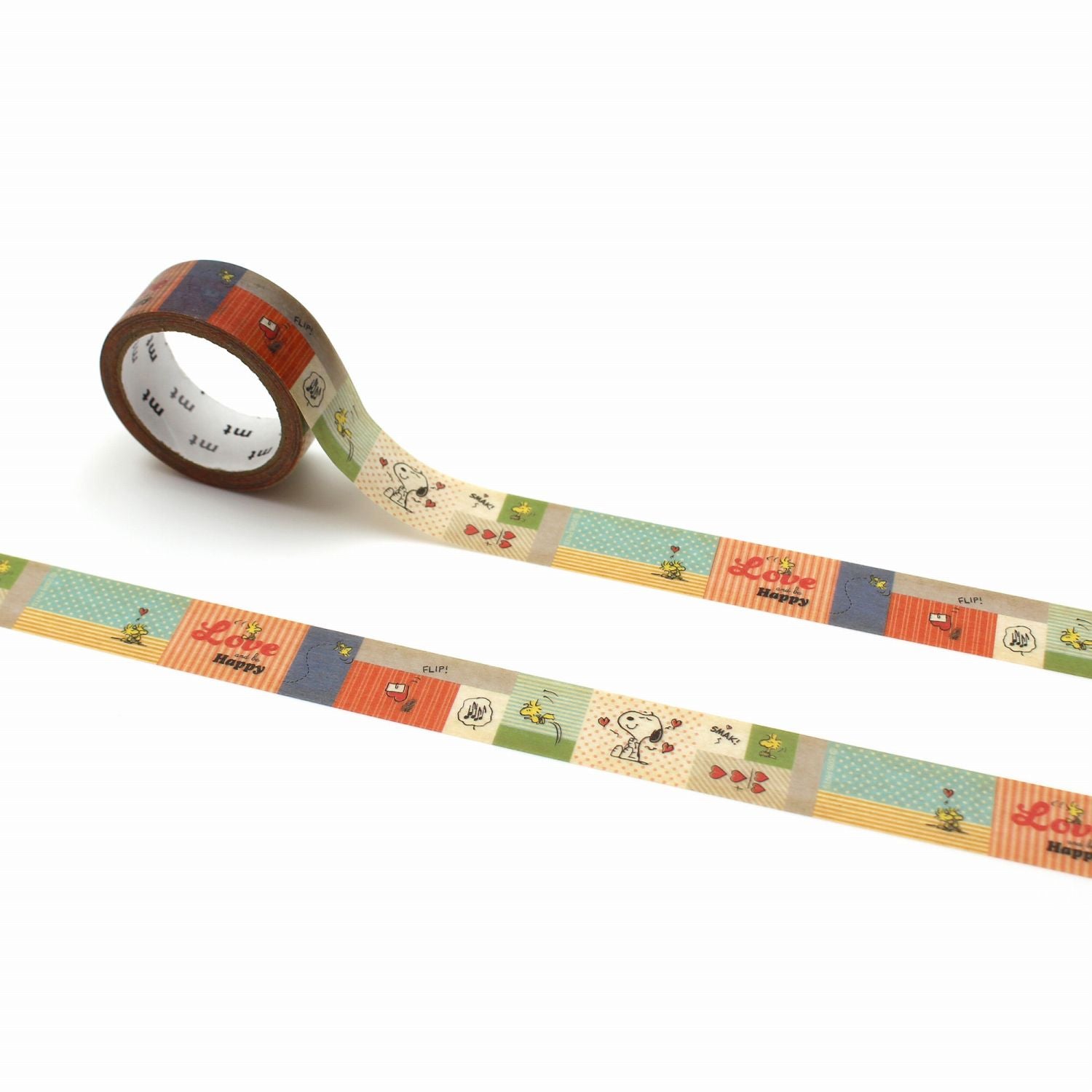 MT Masking Tape - Washi Tape - Upcycle Peanuts Love Message