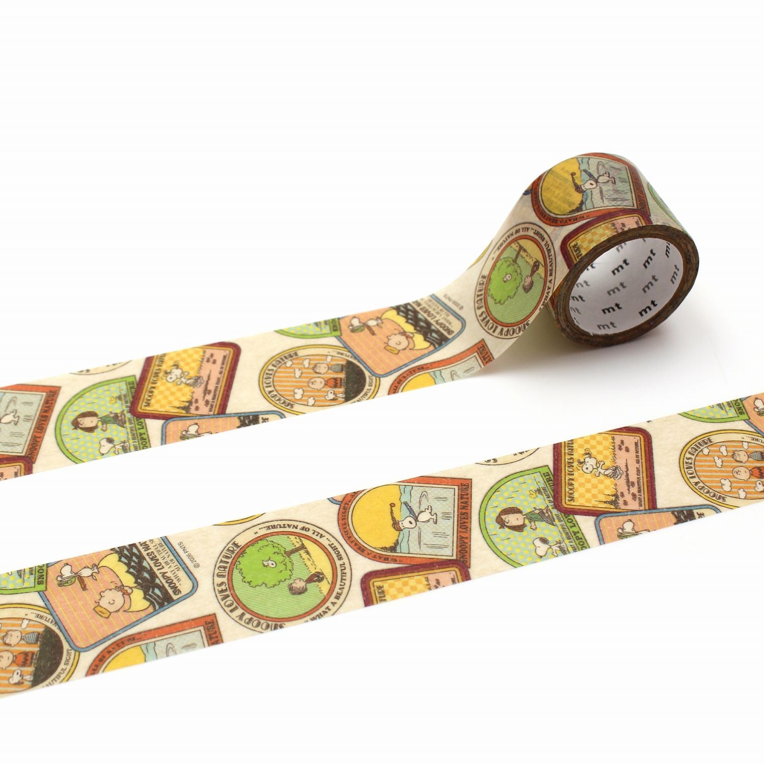 MT Masking Tape - Washi Tape - Upcycle Peanuts Vintage Seal