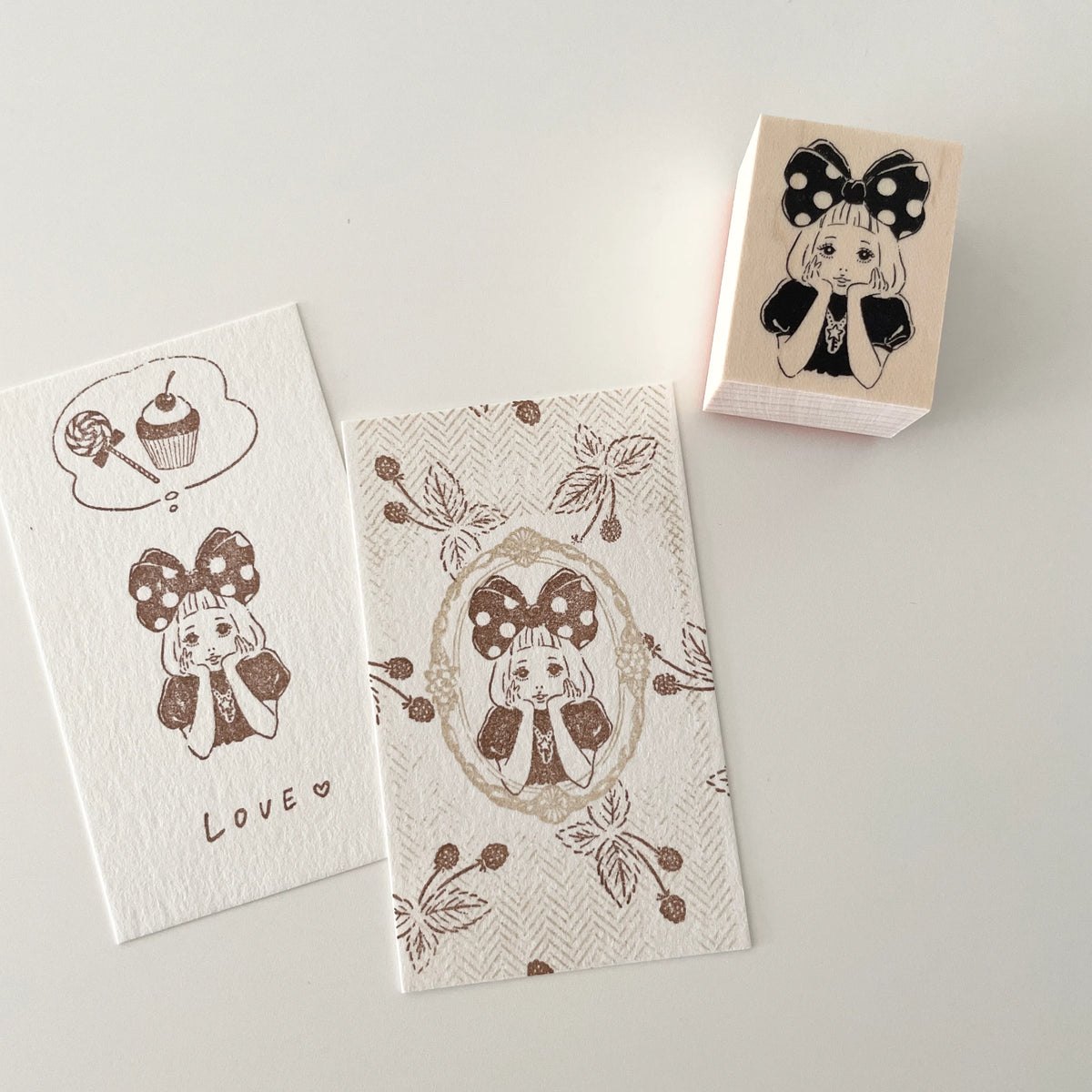 Nonco Hanco Rubber Stamp - Daydreaming