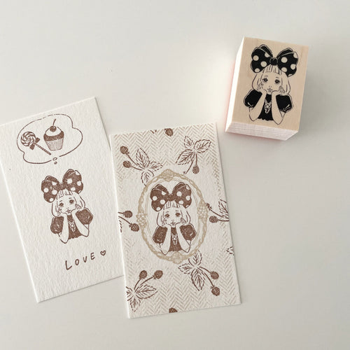 Nonco Hanco Rubber Stamp - Daydreaming