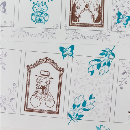 Nonco Hanco Rubber Stamp - Dressing Up