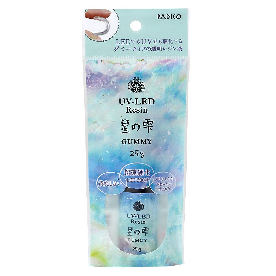 Padico UV-LED Curing Resin Star Drops Gummy 25g