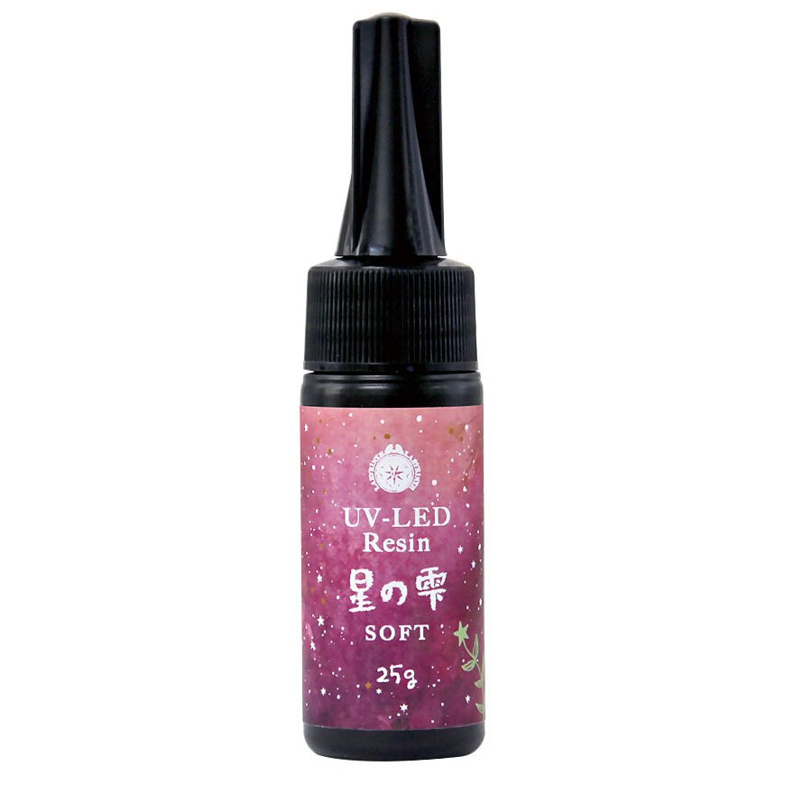 Padico UV-LED Curing Resin Star Drops Soft 25g