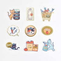 Papier Platz Obi-Wan Gold Foil Flake Stickers - NyanNyan MART - Weekday view 2