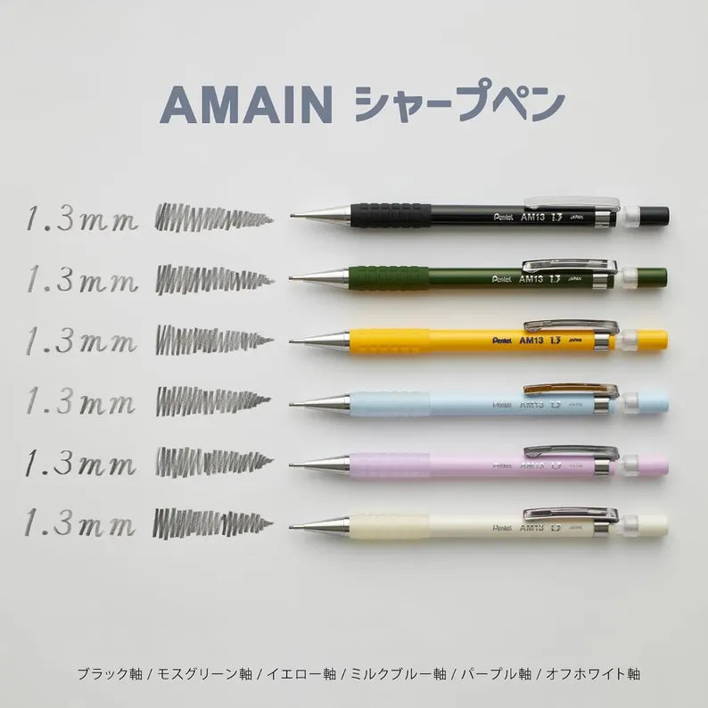 Pentel AMAIN Mechanical Pencil 1.3 Green