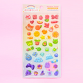 Rainbowholic Pukuholic 3D Stickers - Rainbow Things