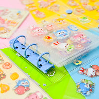 Rainbowholic x Ochame Friends Pukuholic 3D Stickers - Love Fruits view 2