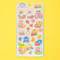 Rainbowholic x Ochame Friends Pukuholic 3D Stickers - Love Fruits