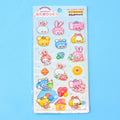 Rainbowholic x Ochame Friends Pukuholic 3D Stickers - The Ochame Friends