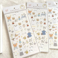 Ranmyu PET Stickers - Girl Wearing a Sheet view 4