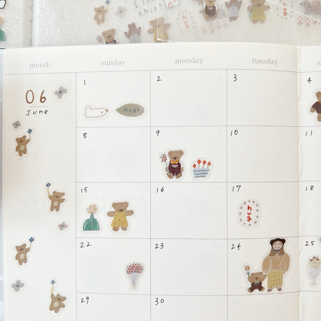 Ranmyu PET Stickers - Refreshing Colors