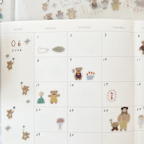 Ranmyu PET Stickers - Refreshing Colors