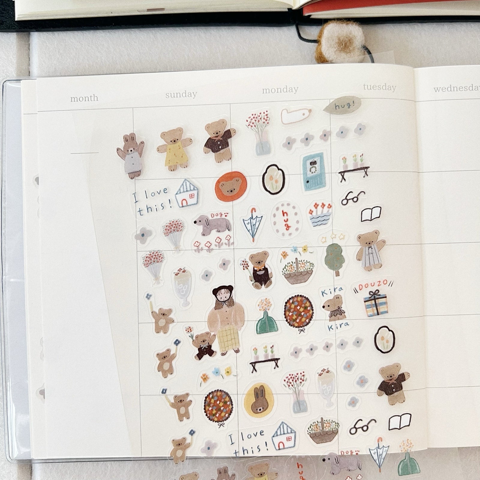 Ranmyu PET Stickers - Refreshing Colors
