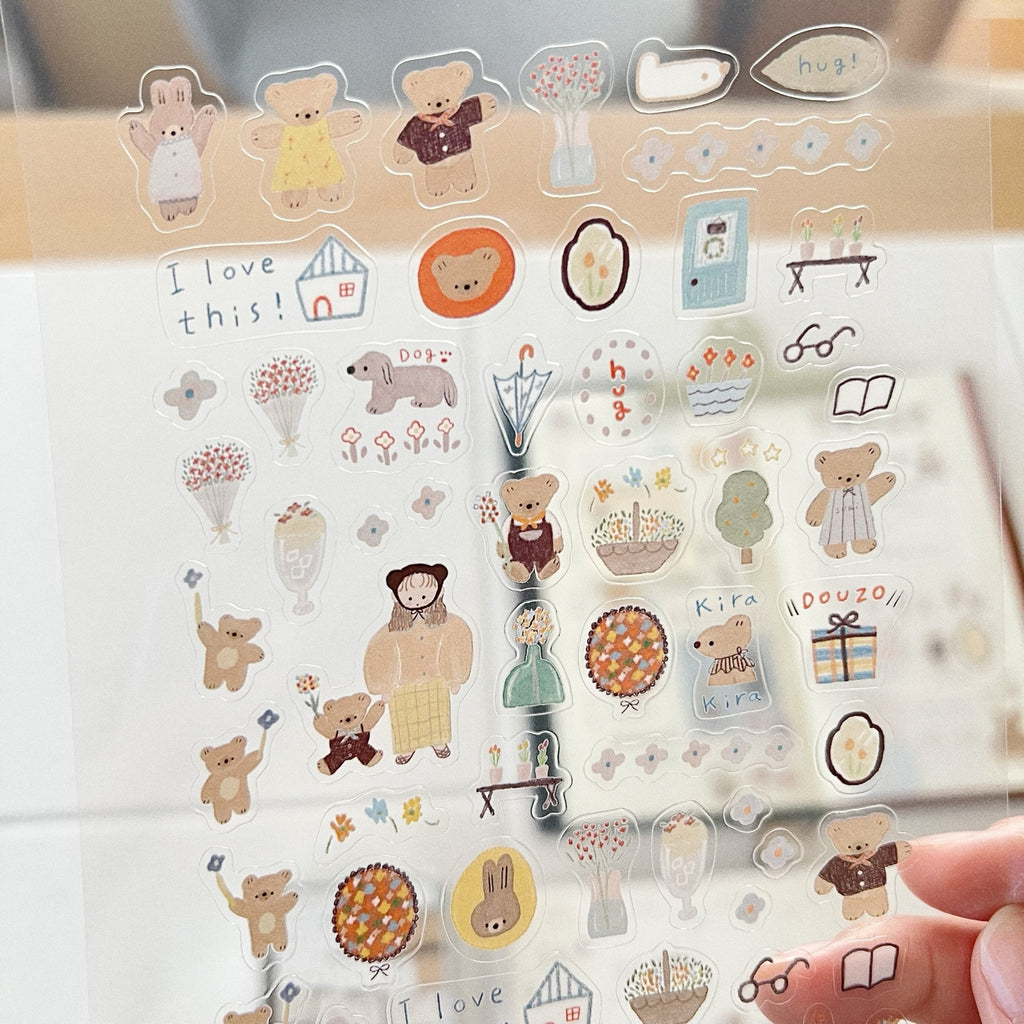 Ranmyu PET Stickers - Refreshing Colors