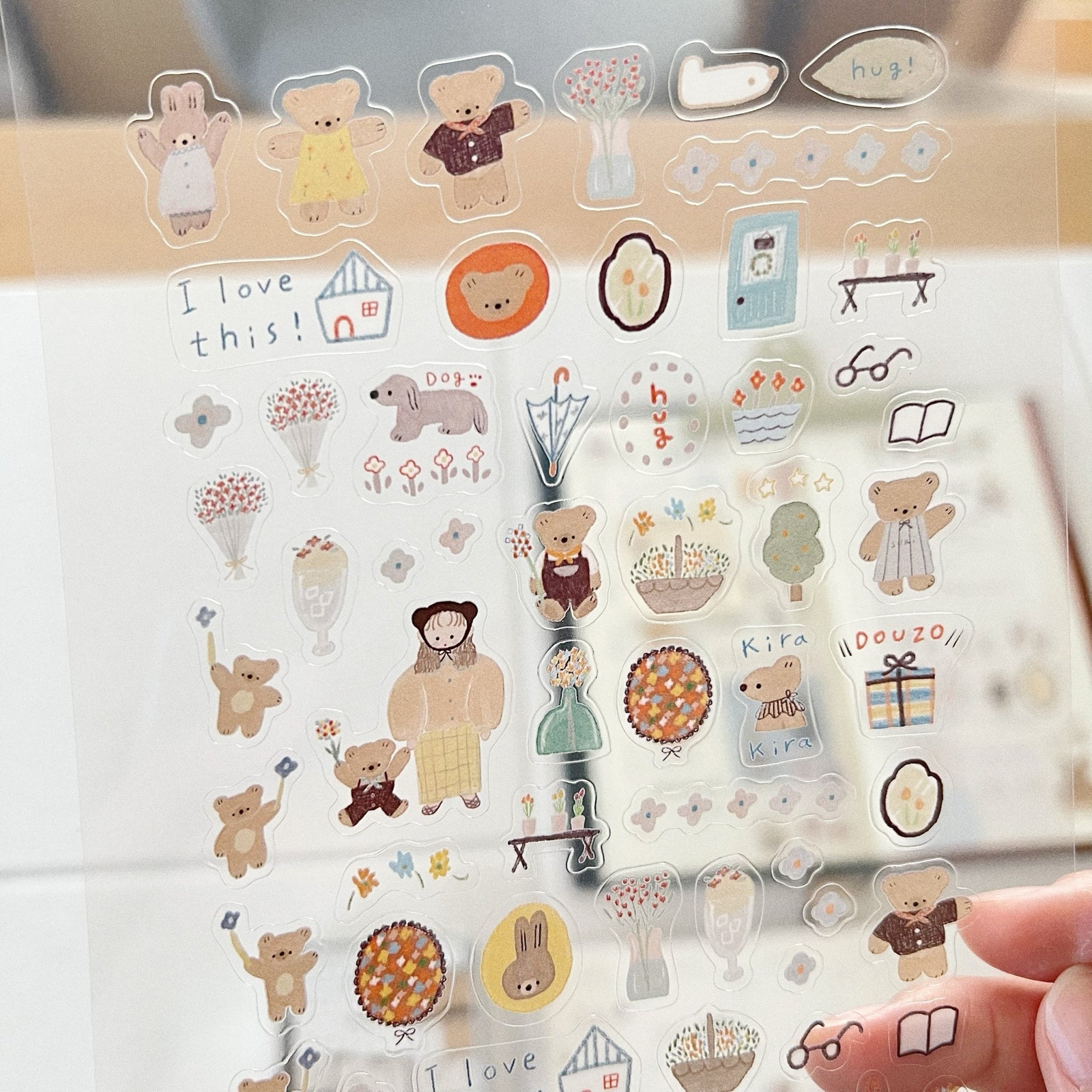 Ranmyu PET Stickers - Refreshing Colors