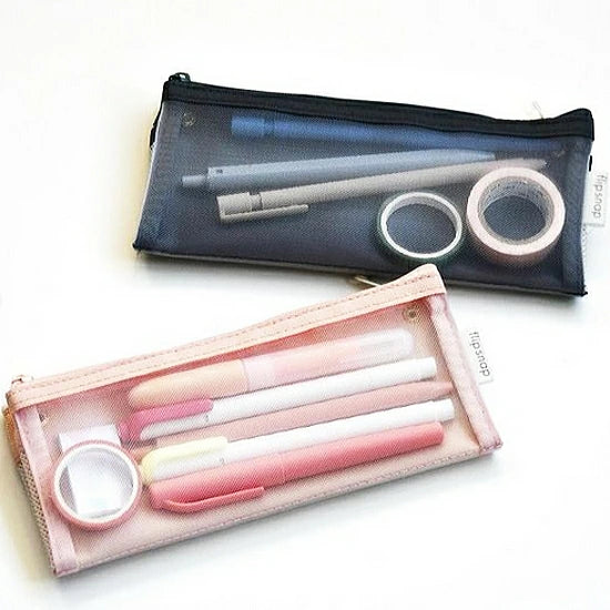 Raymay Flip Snap Pen Case - Pink