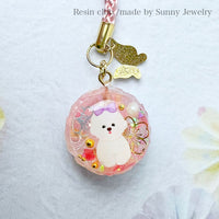 Resin Club Double-Sided UV Resin Sticker - Bichon Frise view 2