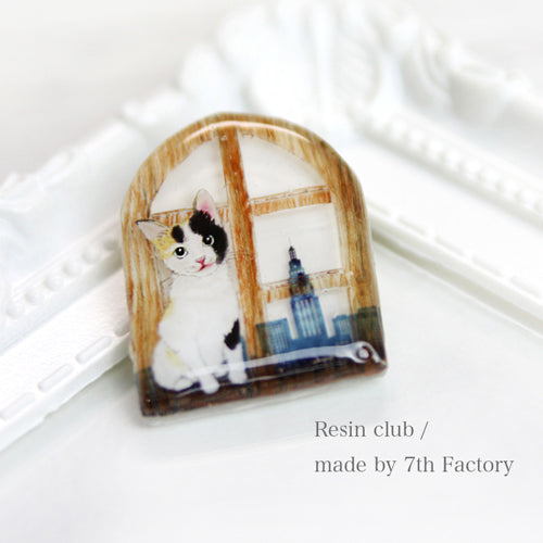 Resin Club Double-Sided UV Resin Sticker - Cat