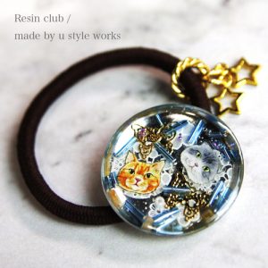 Resin Club Double-Sided UV Resin Sticker - Cat