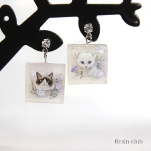 Resin Club Double-Sided UV Resin Sticker - Cat