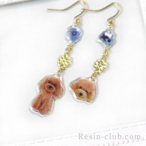 Resin Club Double-Sided UV Resin Sticker - Dog Poodle