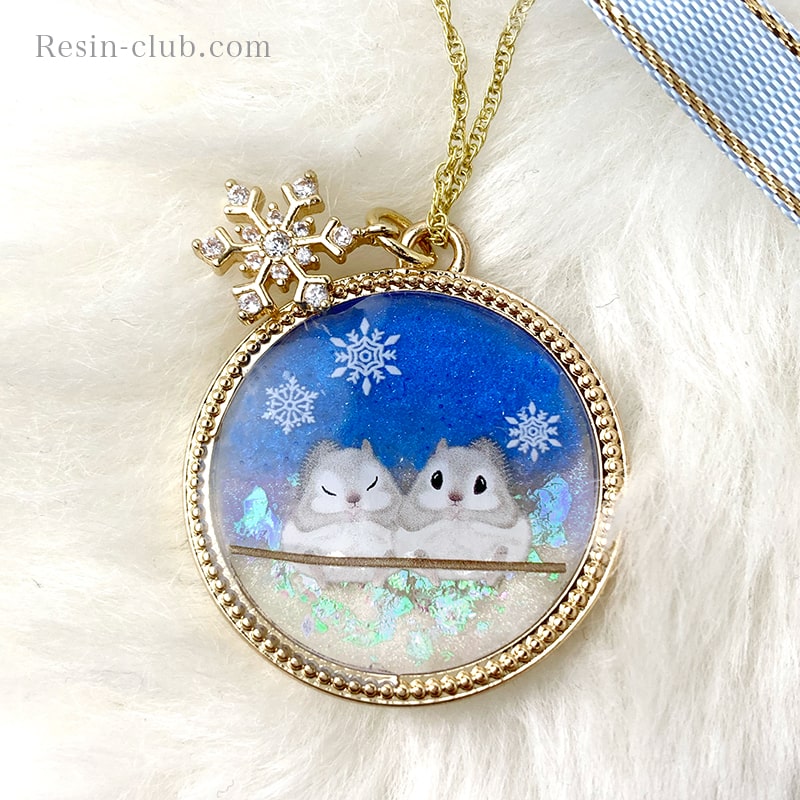 Resin Club Double-Sided UV Resin Sticker - Ezo Flying Squirrel