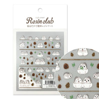 Resin Club Double-Sided UV Resin Sticker - Ezo Flying Squirrel view 1