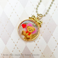 Resin Club Double-Sided UV Resin Sticker - Fluffy Bear view 2