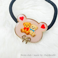 Resin Club Double-Sided UV Resin Sticker - Fluffy Bear view 4