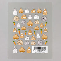 Resin Club Double-Sided UV Resin Sticker - Fluffy Rabbit view 10